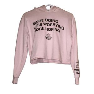 181. Mighty Fine Cropped Hoodie XS